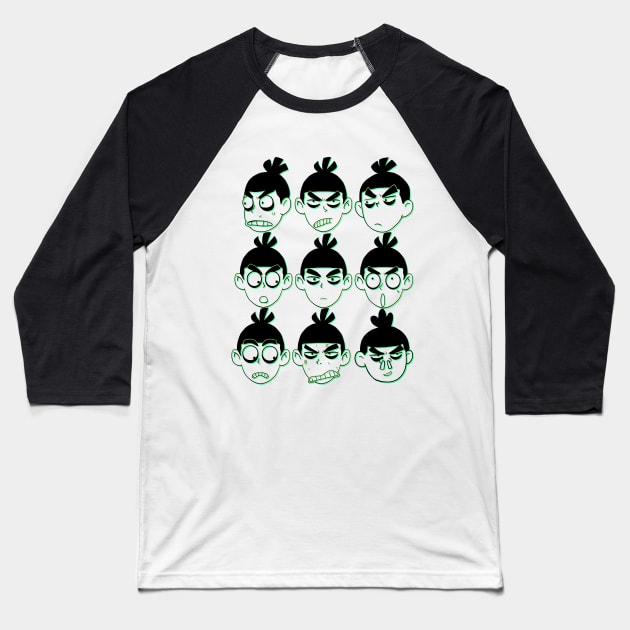 Scissor Seven! Baseball T-Shirt by wenderinf